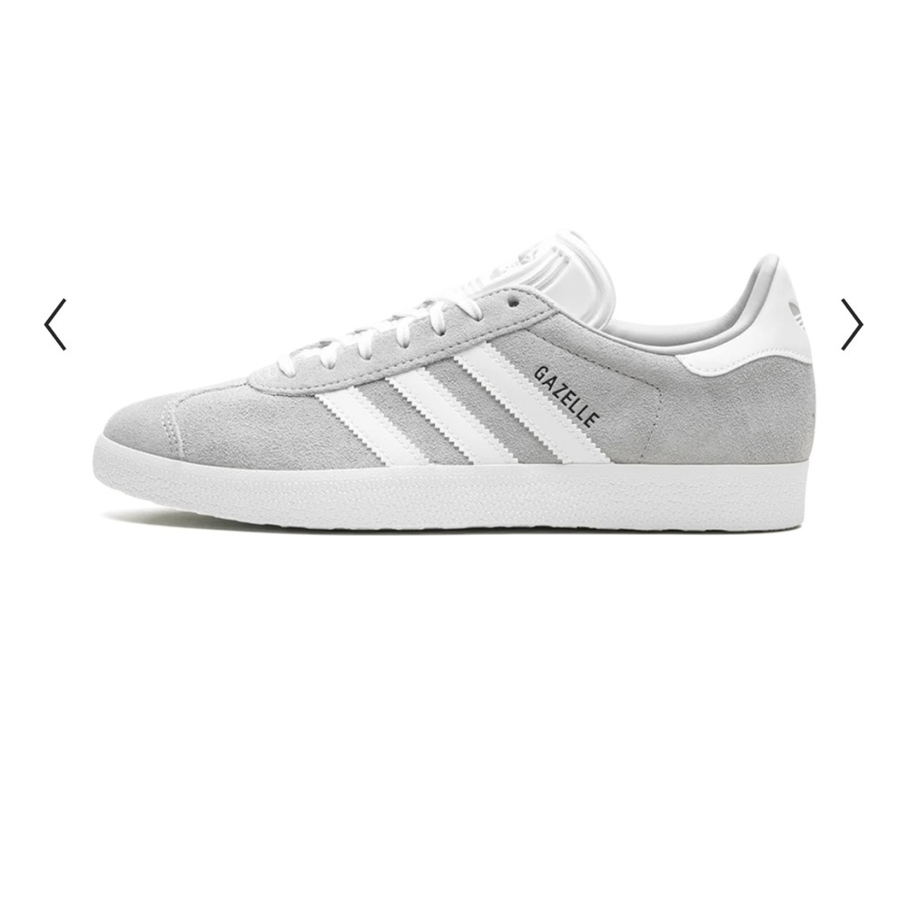 NWT Adidas Gazelle Sneakers - Light Grey/White - W 6.5 / M 5.5
